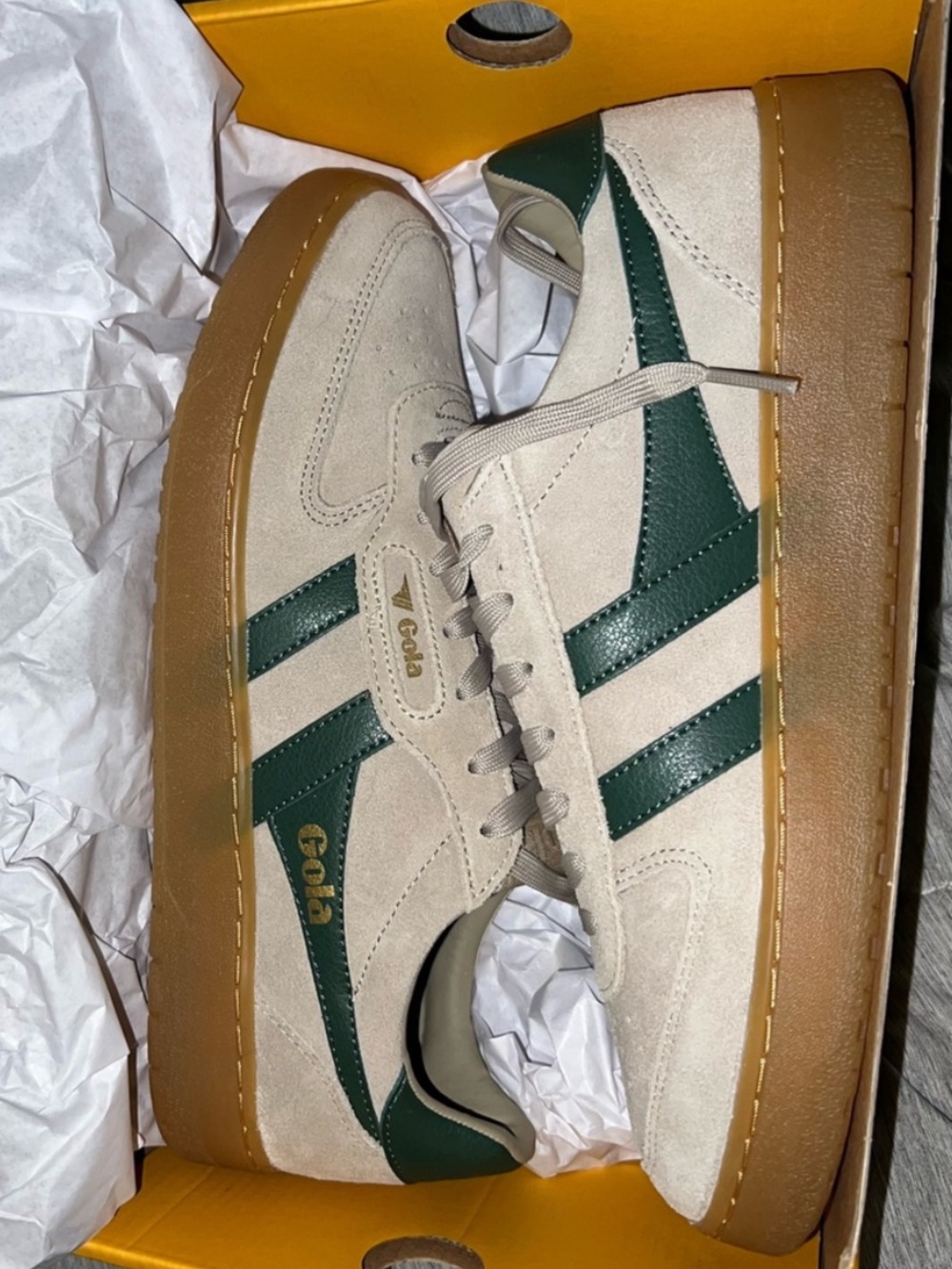 Gola Hawk Suede Sneakers NIB